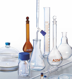 laboratory glasswere